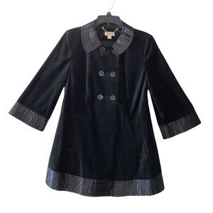 LOFT velour 3 button dress jacket